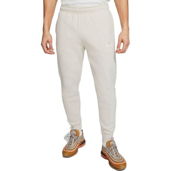 Nike Men's Sportswear Club Fleece Joggers (Light Bone, XXL)