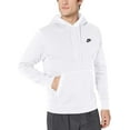 thumbnail image 1 of Nike Men's Sportswear Club Fleece Pullover Hoodie (White, Small), 1 of 3