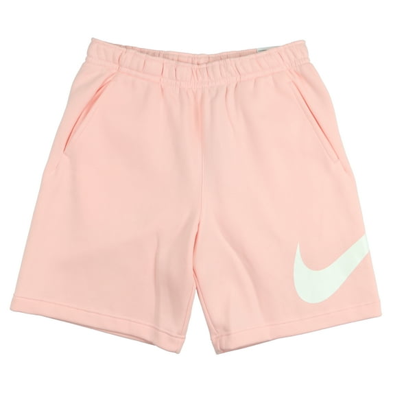 Nike Men's Sportswear Club Fleece Shorts Large Pink White