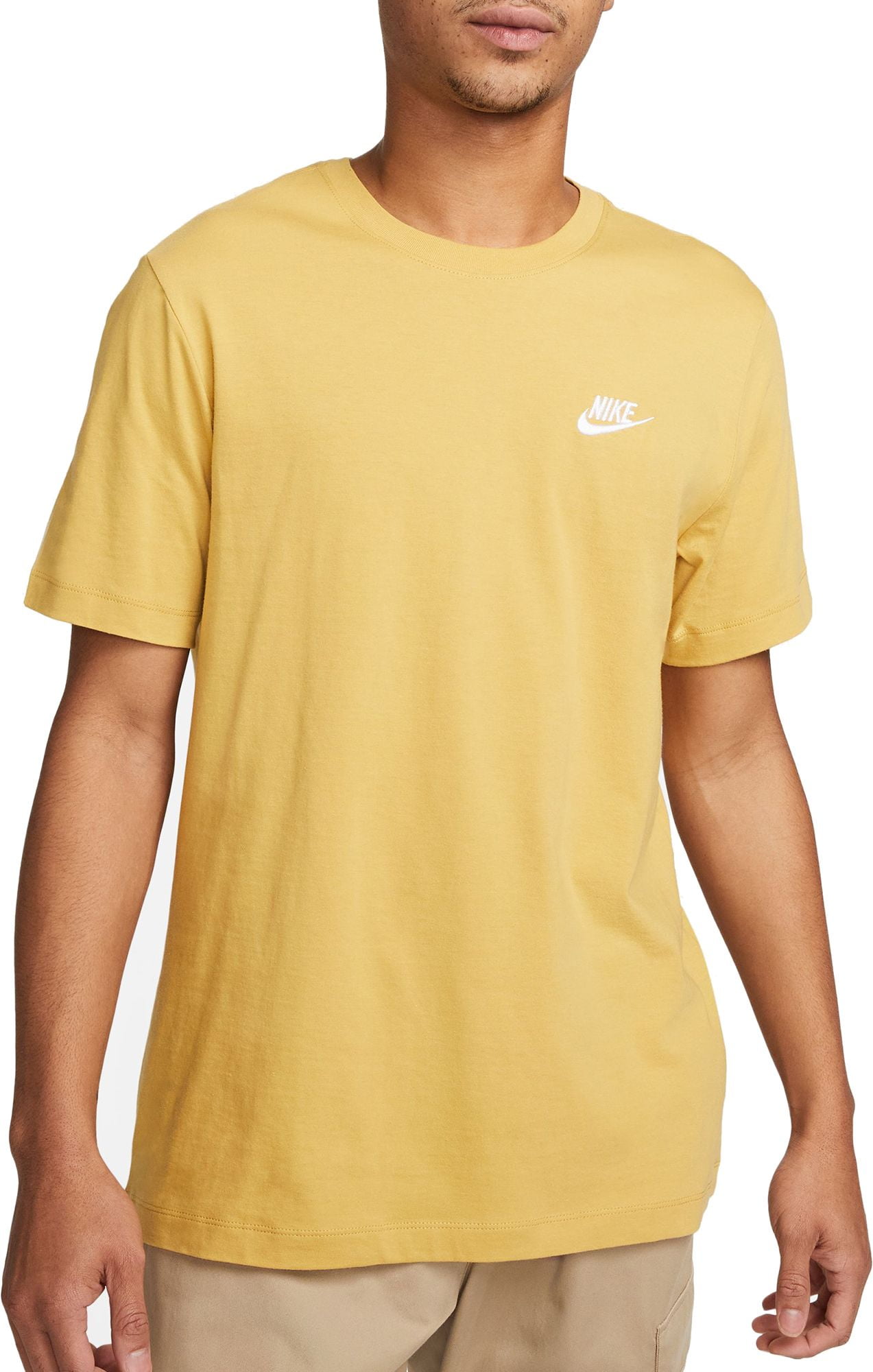 wheat color nike shirt