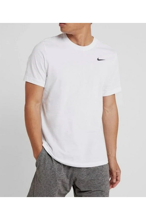 Men's Casual Crew Neck Embroidered Swoosh T-Shirt, XL