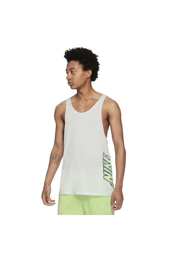 Men's Sportswear Festival Revolution Tank Top X-Large White Volt Blue