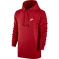 thumbnail image 1 of Nike Men's Sportswear Long Sleeve Fleece Pullover Hoodie Red S, 1 of 8