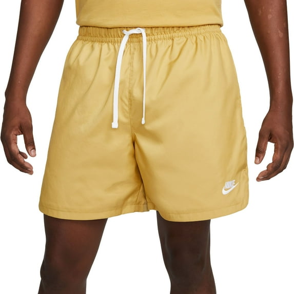 Nike Men's Sportswear Sport Essentials Woven Lined Flow Shorts (Wheat Gold, XXL)