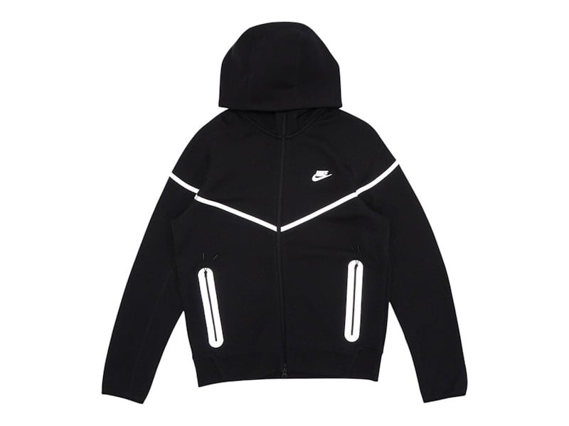 nike テックフリース s Nike Men's Sportswear Tech Fleece Full Zip Windrunner Hoodie Black