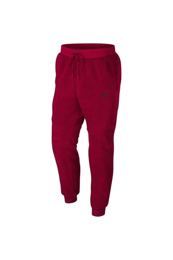 Men's Sportswear Tech Fleece Icon Sherpa Jogger Pants Burgundy aq2769-677 (2X)