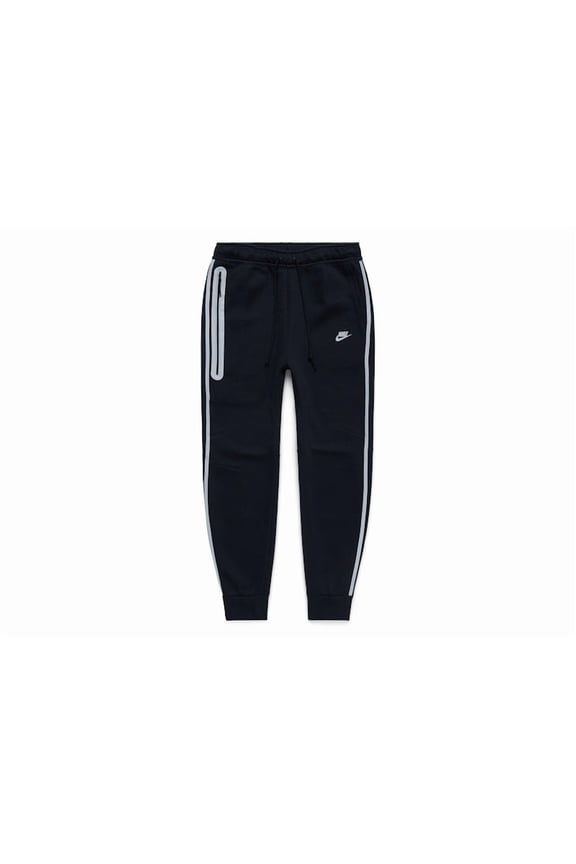 Men's Sportswear Tech Fleece Reflective Details Pant Black/Bemis Silver, from StockX