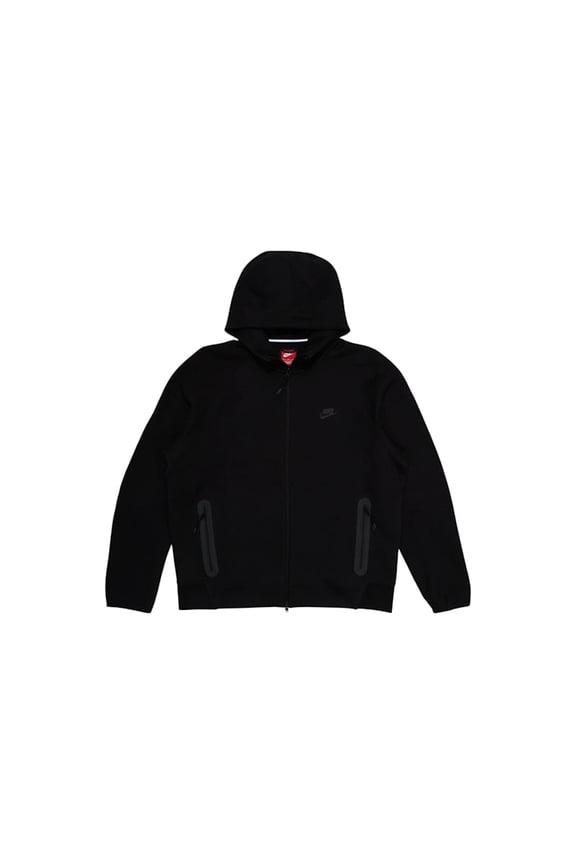 Men's Sportswear Tech Fleece Windrunner Full-Zip Hoodie Black/Black, from StockX