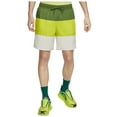 thumbnail image 1 of Nike Men's Sportwear City Edition Color Block Woven Shorts (Treeline/Bright Cactus/Light Bone, Small), 1 of 3
