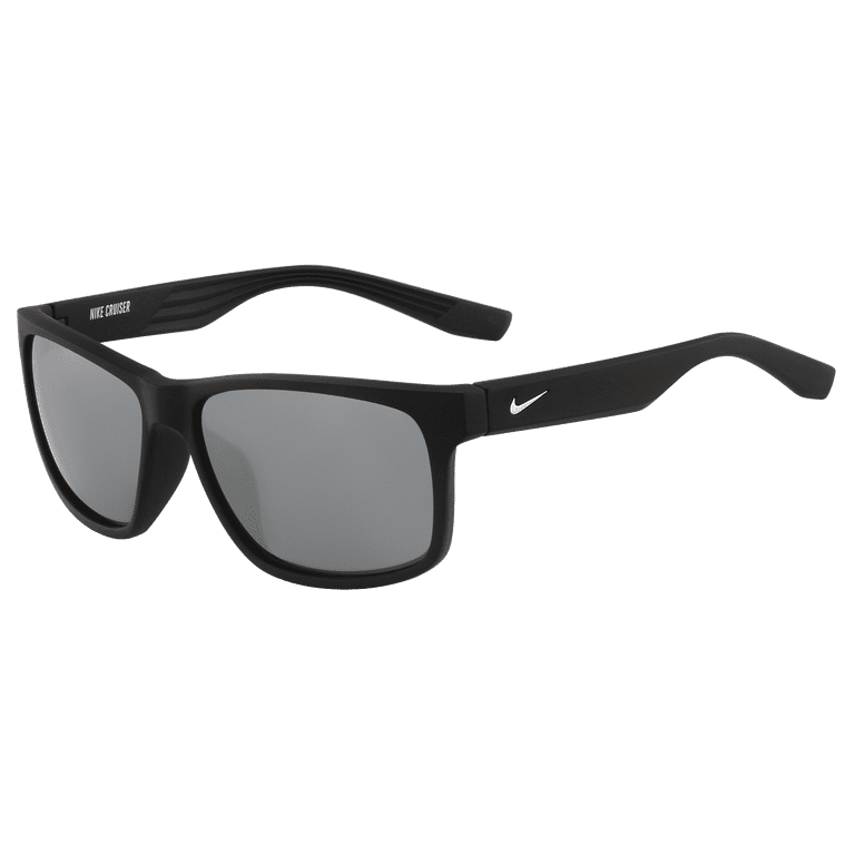 Nike Cruiser Matte Black Men's Square Sunglasses - Walmart.com
