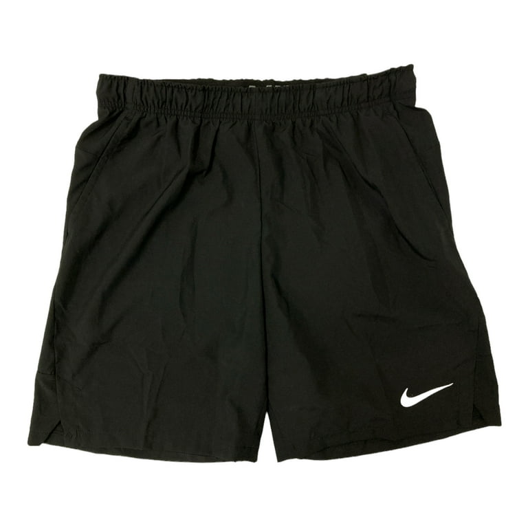 Dri Fit Mens Nike Woven Shorts Black Nike Men's Standard Fit Lightweight  Elastic Waist Dri-Fit Short