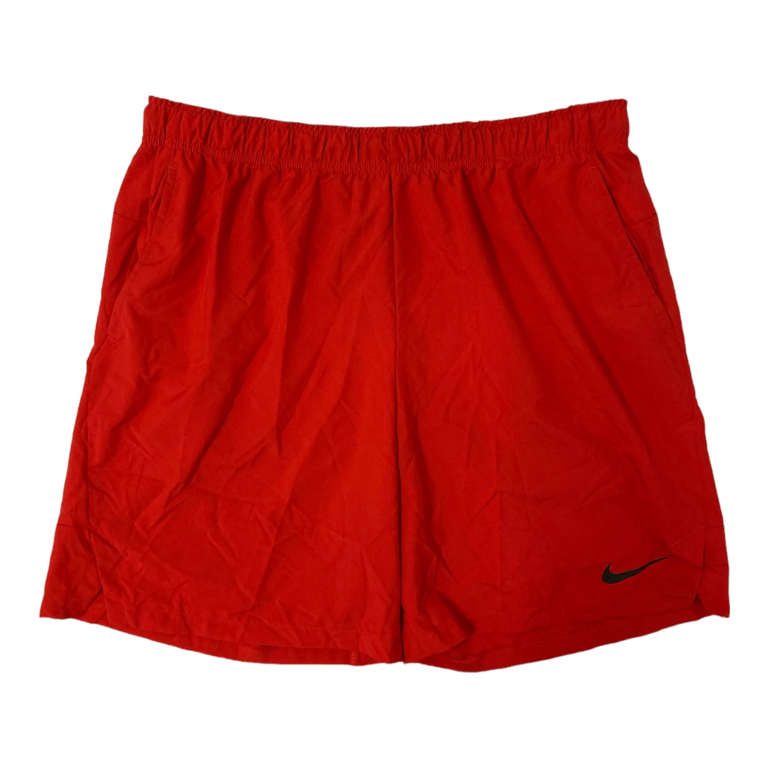 Nike Men's Standard Fit Lightweight Elastic Waist DriFit Short (Red