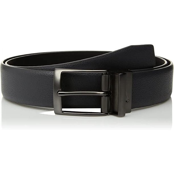 Nike Men's Standard Pebble Feather Edge Reversible Belt