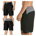 thumbnail image 1 of Nike Swim Men's 9 Volley Short Swimming Trunk, Black, S, 1 of 2