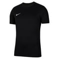 thumbnail image 1 of Nike Men's T-Shirt Park VII Dri-Fit Crew Neck Sports Gym Football Shirt Top Tee, Black, S, 1 of 15