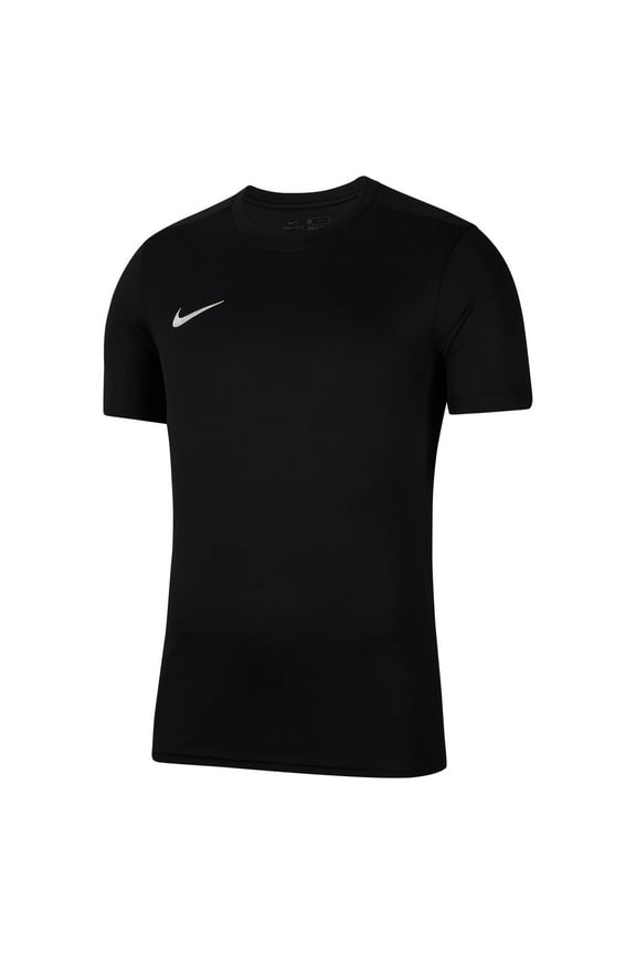 Men's T-Shirt Park VII Dri-Fit Crew Neck Sports Gym Football Shirt Top Tee, Black, XL