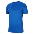 thumbnail image 1 of Nike Men's T-Shirt Park VII Dri-Fit Crew Neck Sports Gym Football Shirt Top Tee, Royal Blue, M, 1 of 15