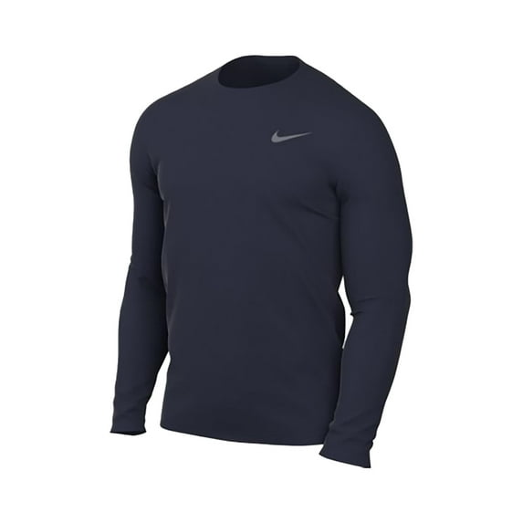 Nike Men's Team Legend Long Sleeve Tee Shirt XXX-Large, Navy