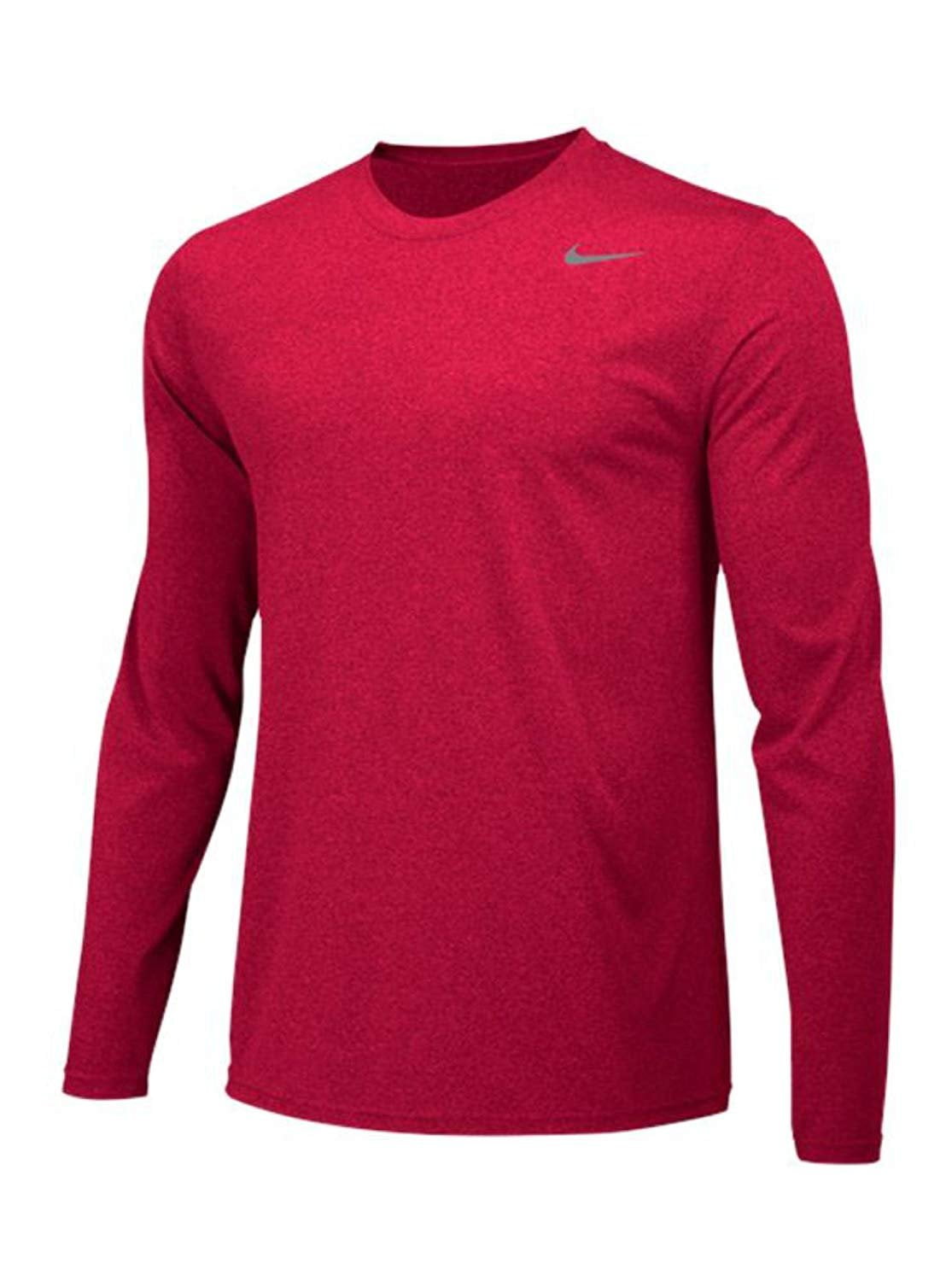 Nike Men\'s Team Legend Long Sleeve Training Top - University RED/Cool Grey  - 727980-657 - SZ. X-Large | Rundhalsshirts