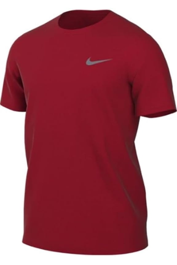 Men's Team Legend Short Sleeve Tee Shirt, Dri-Fit (US, Alpha, Large, Regular, Regular, Red)
