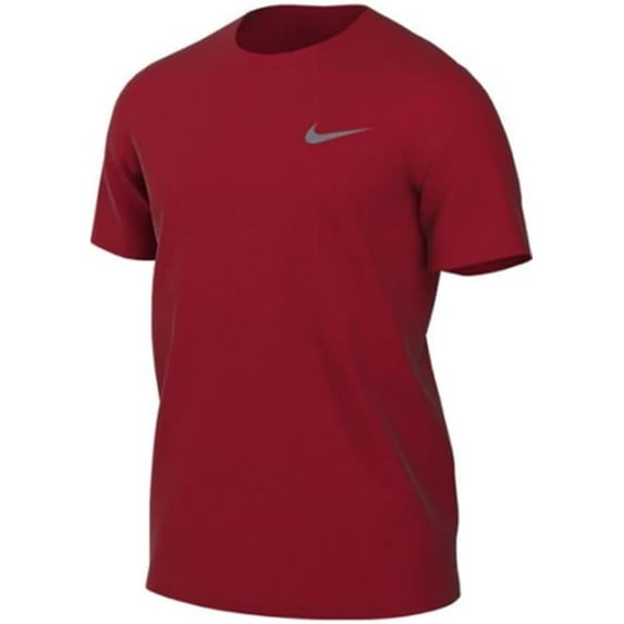 Nike Men's Team Legend Short Sleeve Tee Shirt, Dri-Fit (Red, Small)