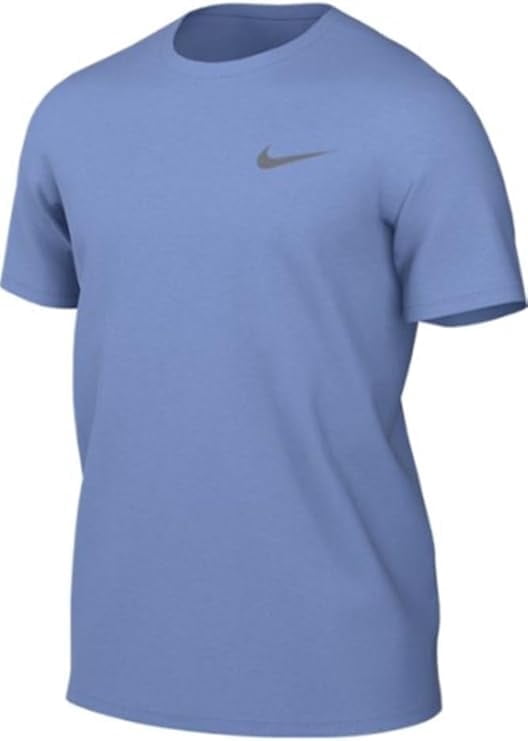 Nike Men's Team Legend Short Sleeve Tee Shirt, Dri-Fit (US, Alpha, Large, Regular, Regular, Valor Blue)