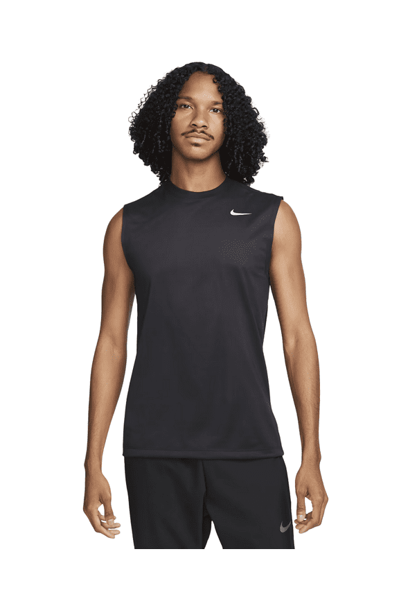 Men's Team Legend Sleeveless Tank Crew Large Black