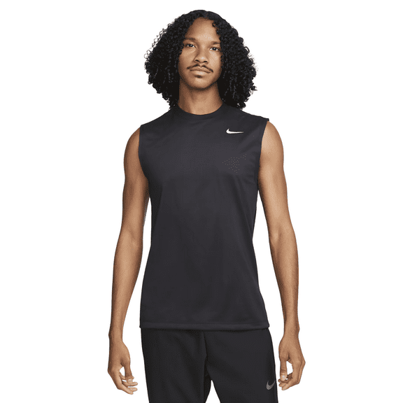 Nike Men's Team Legend Sleeveless Tank Crew Medium Black