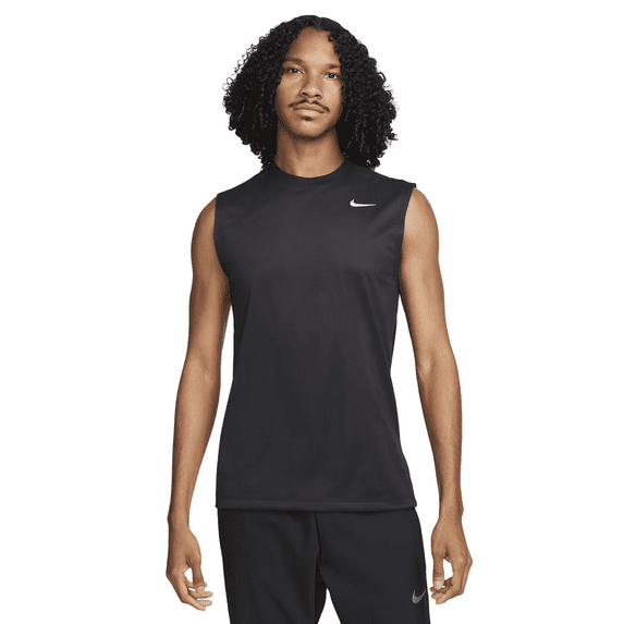 Nike Men's Team Legend Sleeveless Tank Crew Medium Black