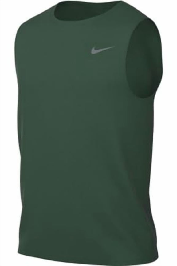 Men's Team Legend Sleeveless Tank Crew (US, Alpha, Small, Regular, Regular, Green)