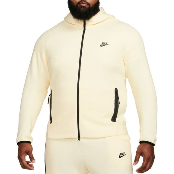 Nike Men's Tech Fleece Full-Zip Windrunner Hoodie (Coconut Milk, XXXL)