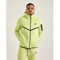 thumbnail image 1 of Nike Tech Men's Full-Zip Windrunner Hoodie (HV0949-736, Light Lemon Twist/Black) Size Medium, 1 of 4