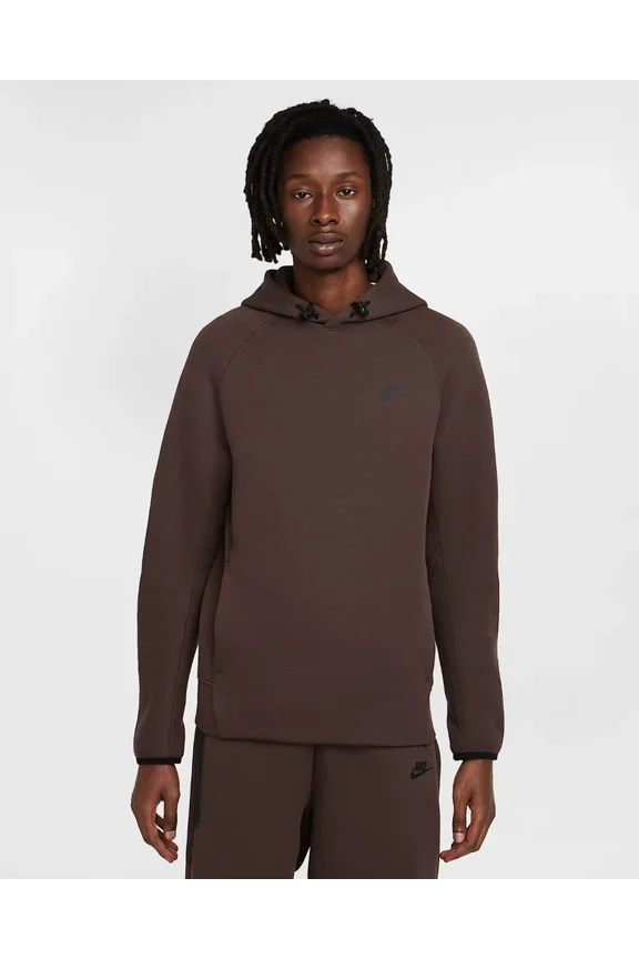 Sportswear Tech Fleece Men's Pullover Hoodie (FB8016-237, Baroque Brown/Black) Size Small