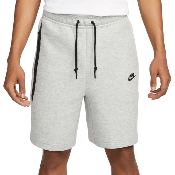 Nike Men's Tech Fleece Shorts (Dk Grey Heather, XXL)