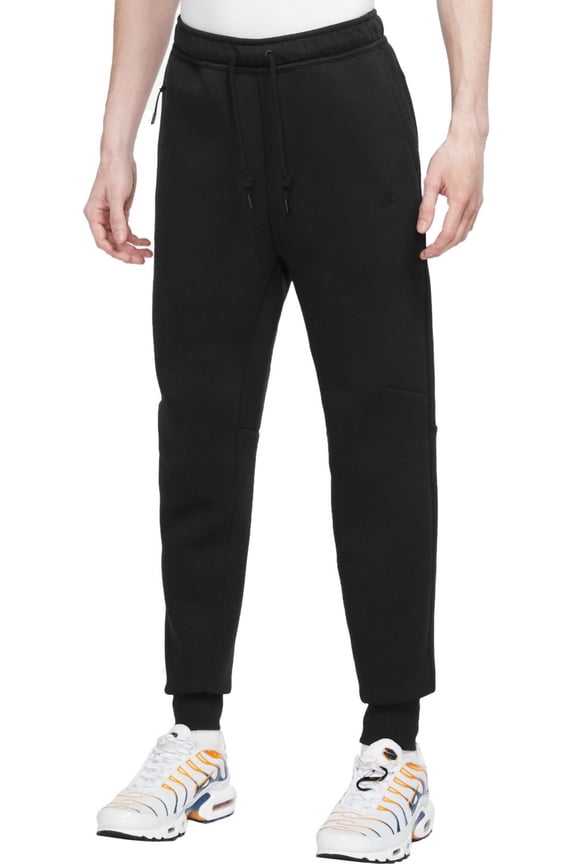 Men's Tech Fleece Slim Fit Jogger Sweatpants (Black, XXL)