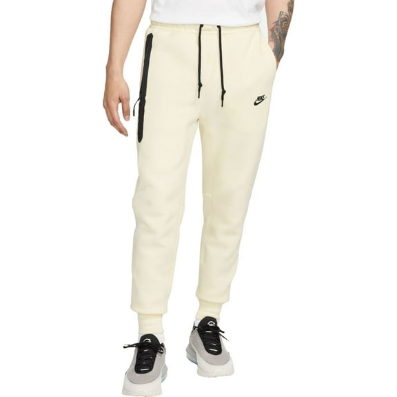 Nike Men's Tech Fleece Slim Fit Jogger Sweatpants (Coconut Milk, XXL)