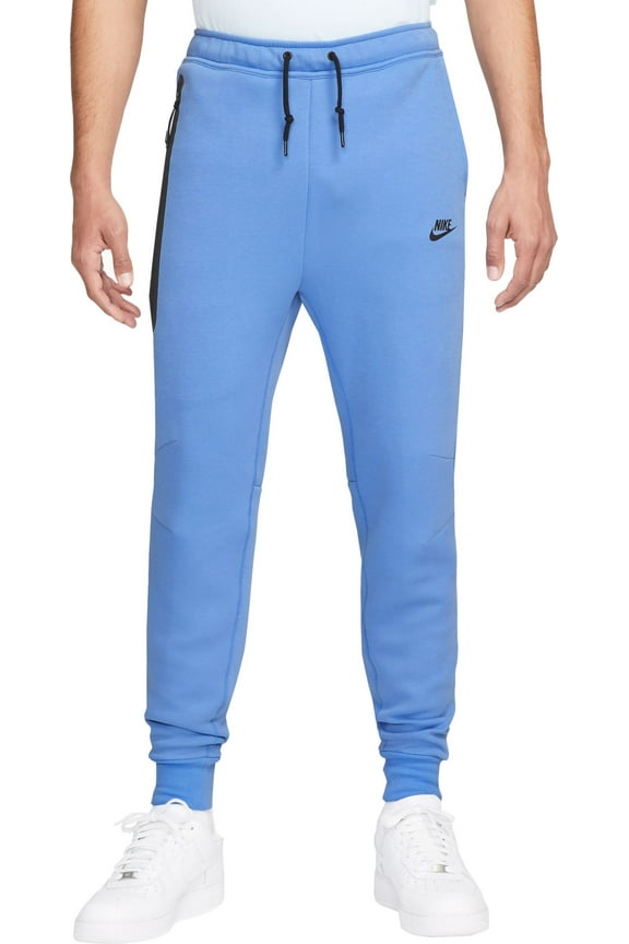 Men's Tech Fleece Slim Fit Jogger Sweatpants (Polar, L)