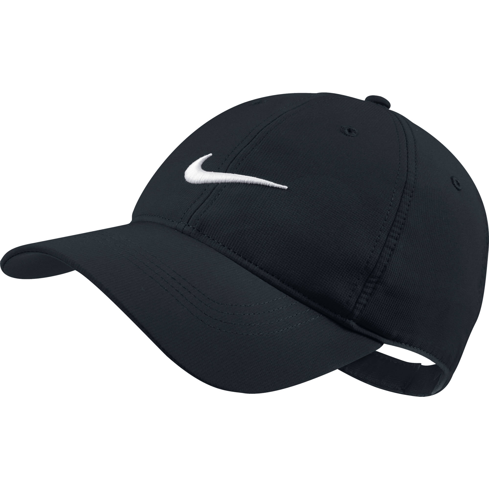 gehandicapt Tot ziens pakket Nike Men's Tech Swoosh Adjustable Cap, Black - Walmart.com