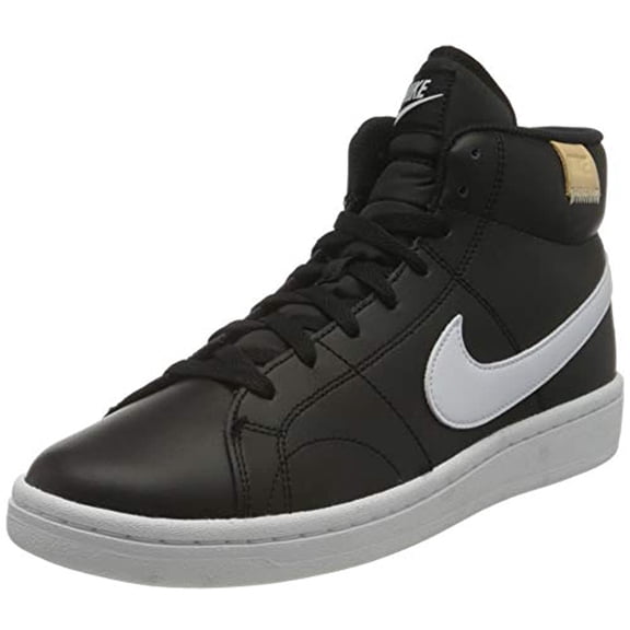 Nike Court Royale 2 Mid Men's Shoes Color: Black White Size: 8.5