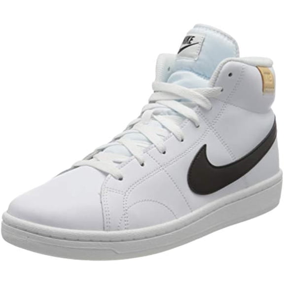Nike Court Royale 2 Mid Men's Shoes Color: White Black Size: 9