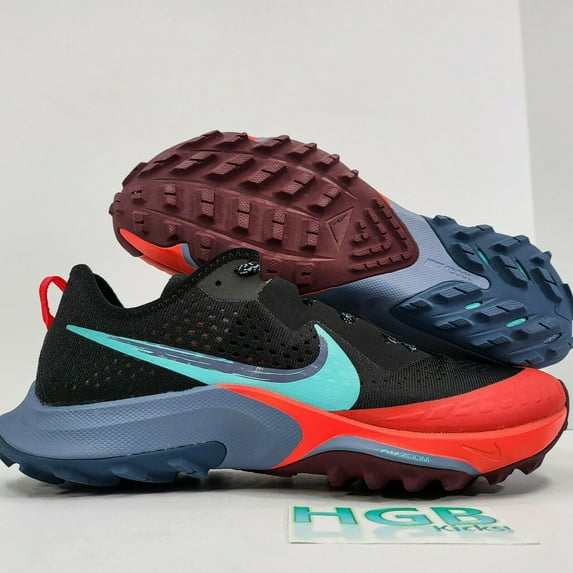 Nike Men's Terra Kiger 7 Running Shoe, Men's , Black/Dynamic Turq, 8.5 US