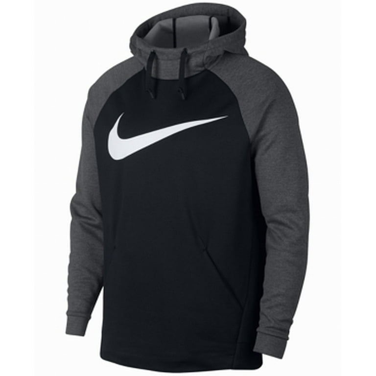 Nike Men s Therma Colorblocked Training Hoodie Black Size X Large Walmart