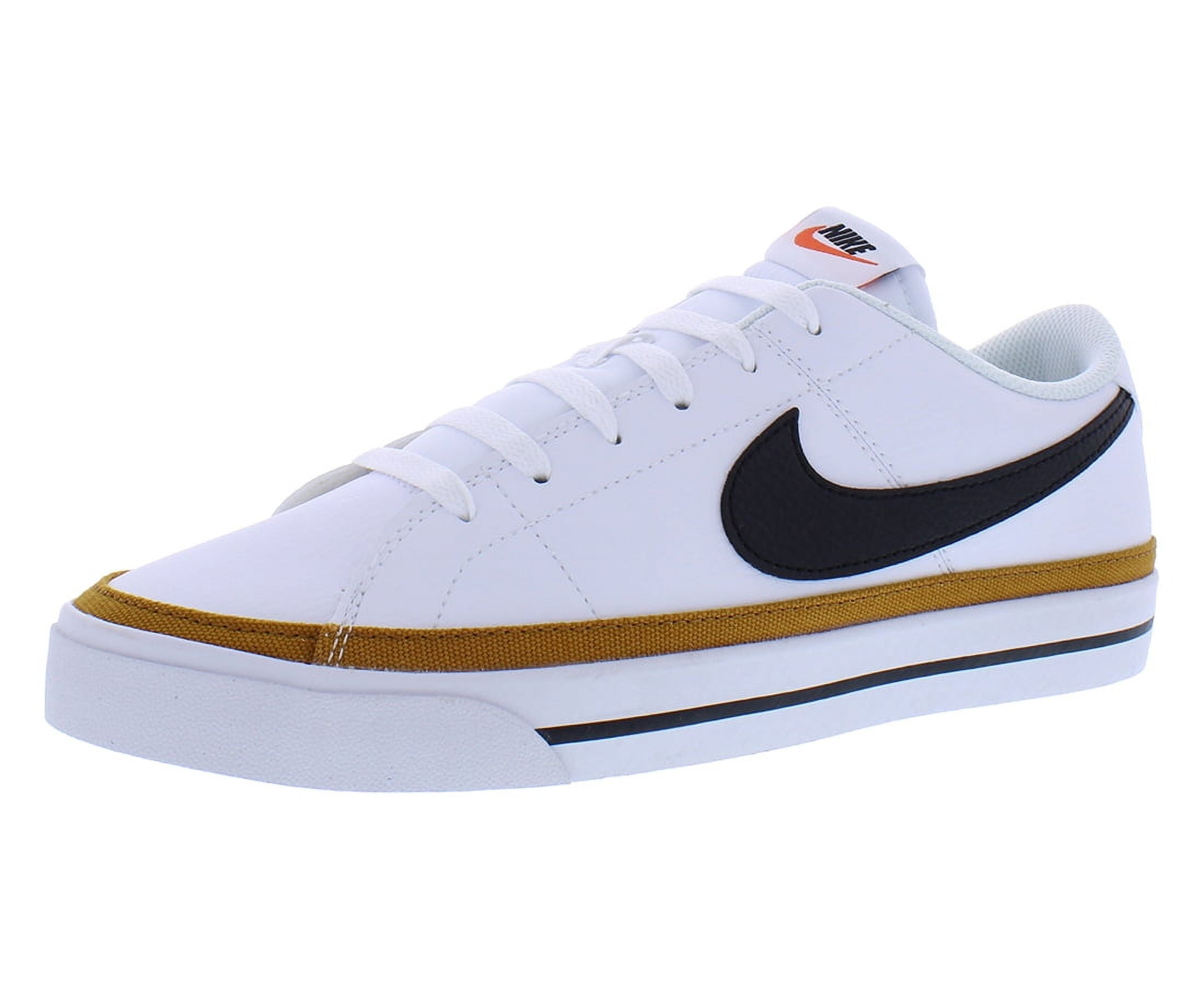 Nike Men's Training Gymnastics Shoe, White Black Desert Ochre Gum Light Brown, 8