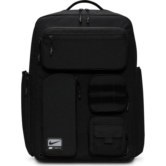 Nike Men's Utility Elite Backpack (37L), Black/Black/White, One Size