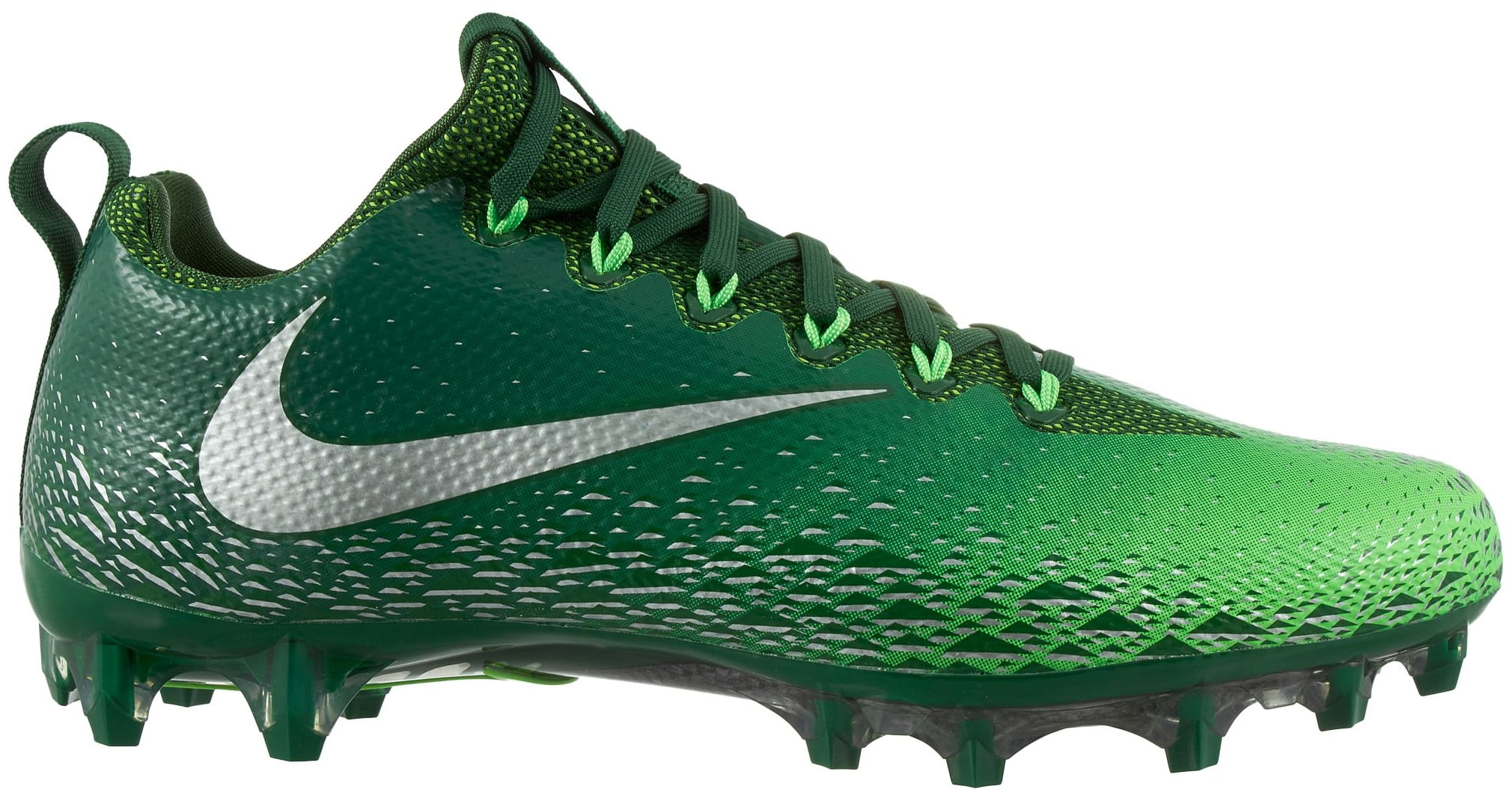 green nike vapor football cleats