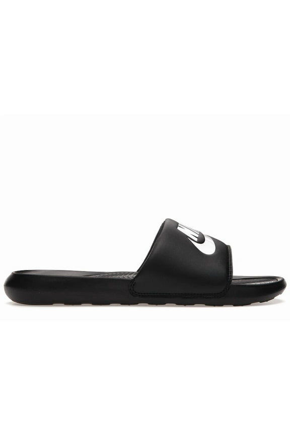Men's Victori One Slide Black White Sandals, from StockX