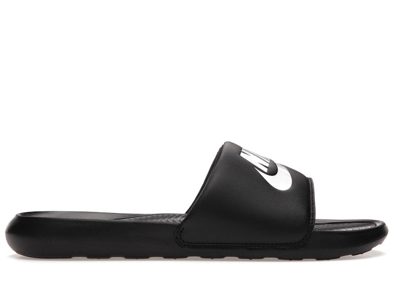 Men's Victori One Slide Black White Sandals, from StockX