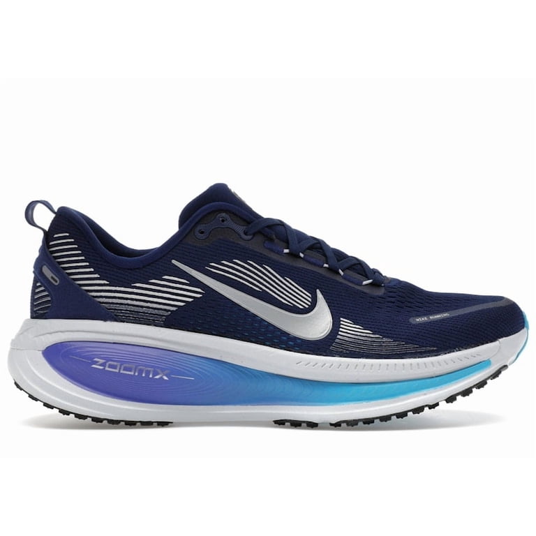 Nike Men’s Electric Blue Sneakers with Silver Swoosh Custom DET Half Silver & Blue Air Force 1 main image 4