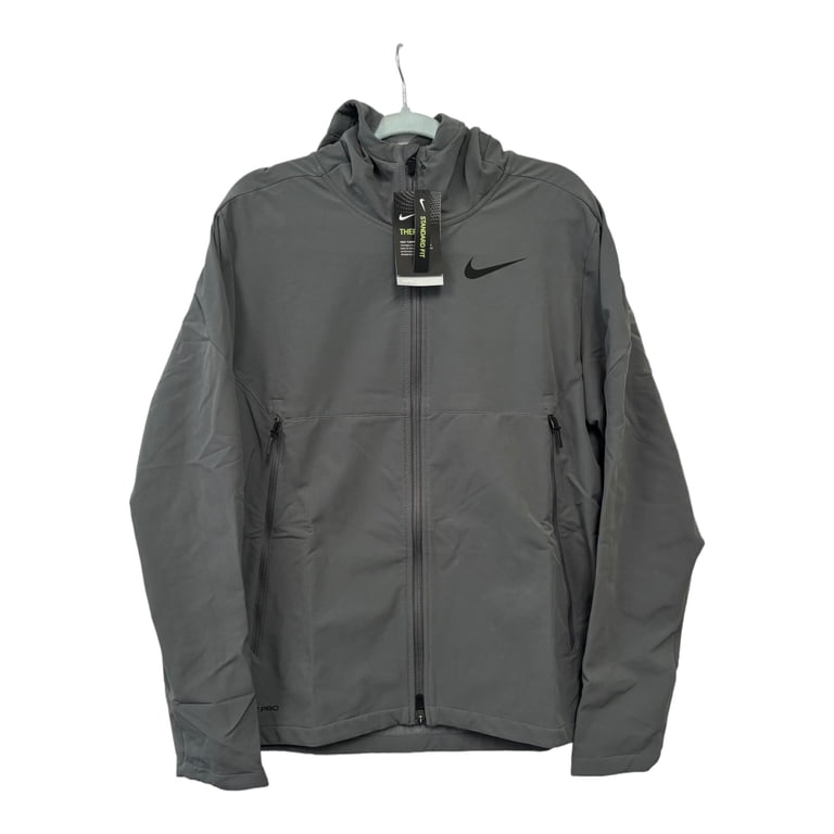 Nike Men's Winterized Woven Training Jacket Iron Grey & Black