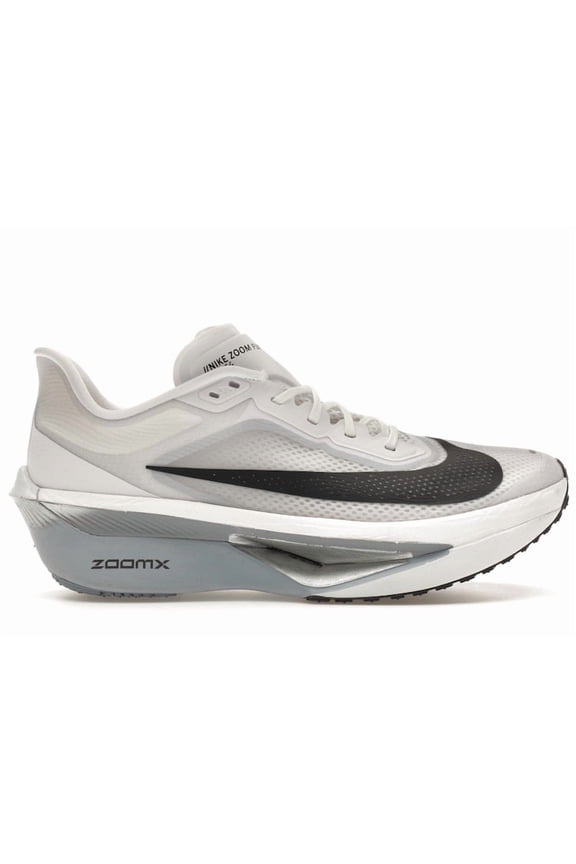 Men's Zoom Fly 6 White Pure Platinum Obsidian Mist Gridiron Shoes, from StockX